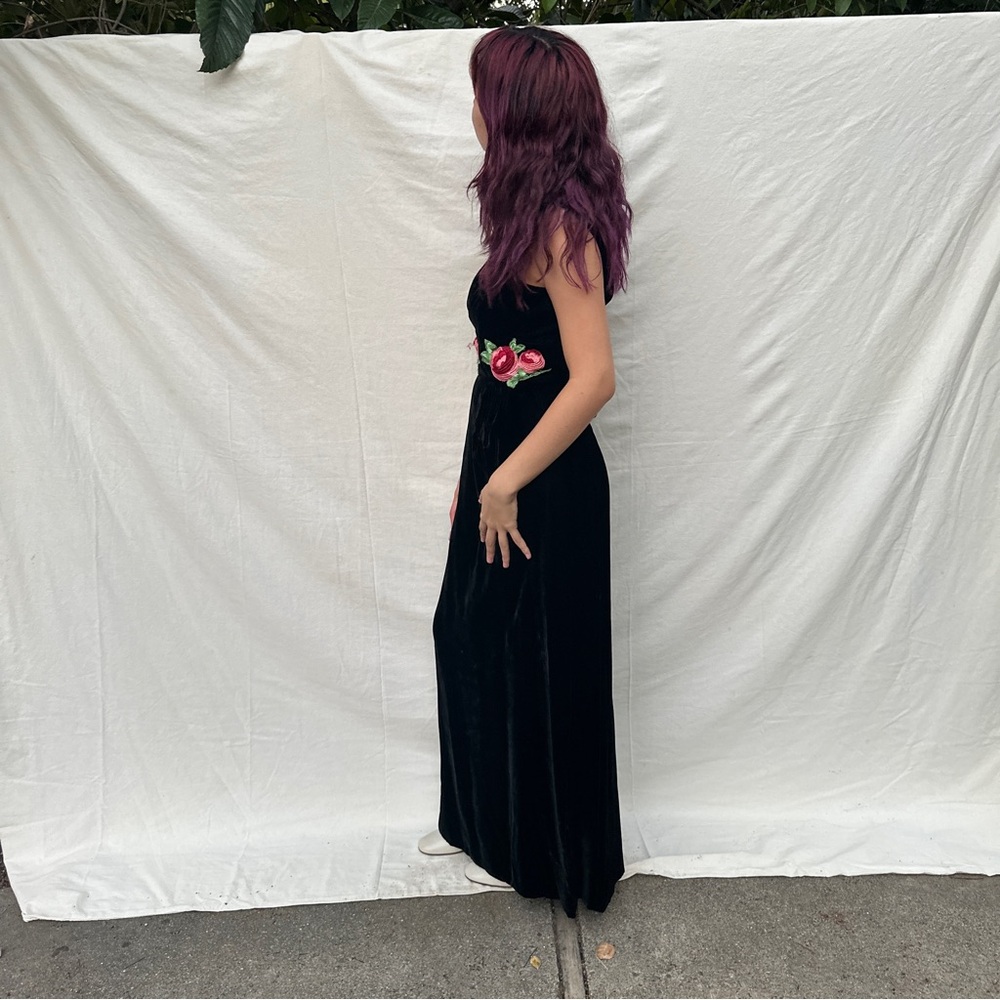 1970s Velvet Dress - Picture 5 of 12